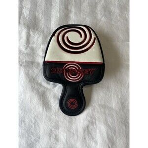 Odyssey "Tempest II" Mallet Putter Headcover - White/Red/Black - Excellent